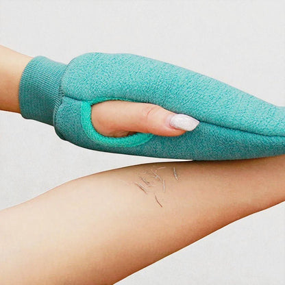 Gant Exfoliant - ExfoSpaGlove™ - Vert