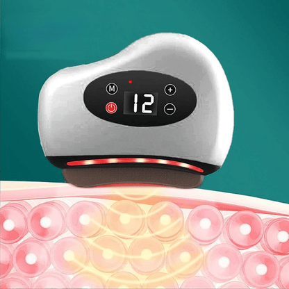 Gua Sha Électrique - GlowSha™ - Blanc