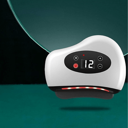 Gua Sha Électrique - GlowSha™ - Blanc