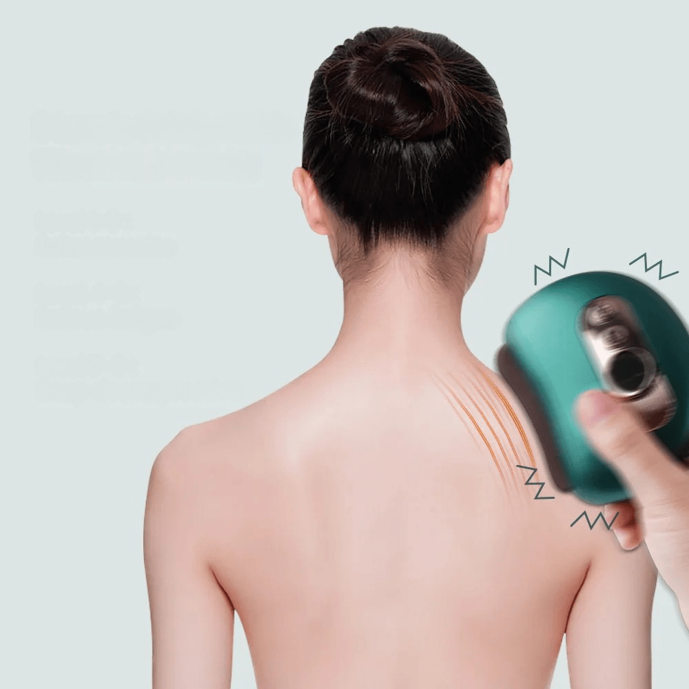 Gua Sha Électrique - GlowSha™ - Vert