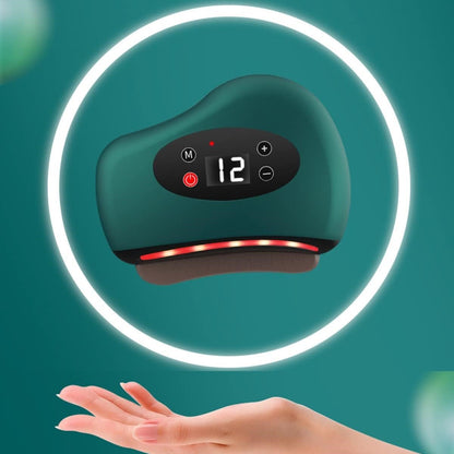 Gua Sha Électrique - GlowSha™ - Vert