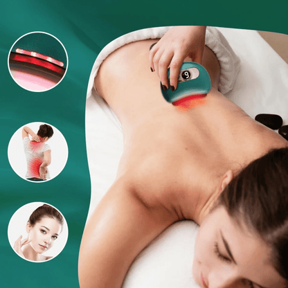 Gua Sha Électrique - GlowSha™ - Vert