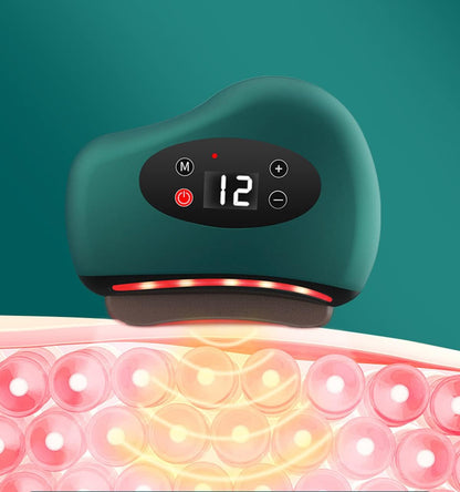 Gua Sha Électrique - GlowSha™ - Vert