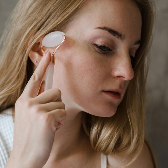Gua sha visage 