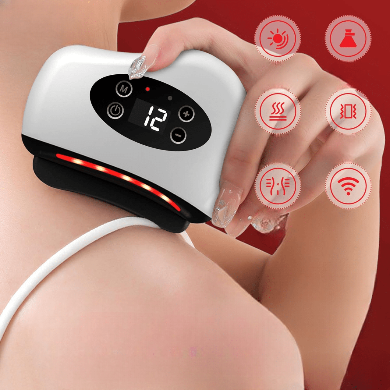 Masseur Electrique - ElectricMassager™ - Blanc