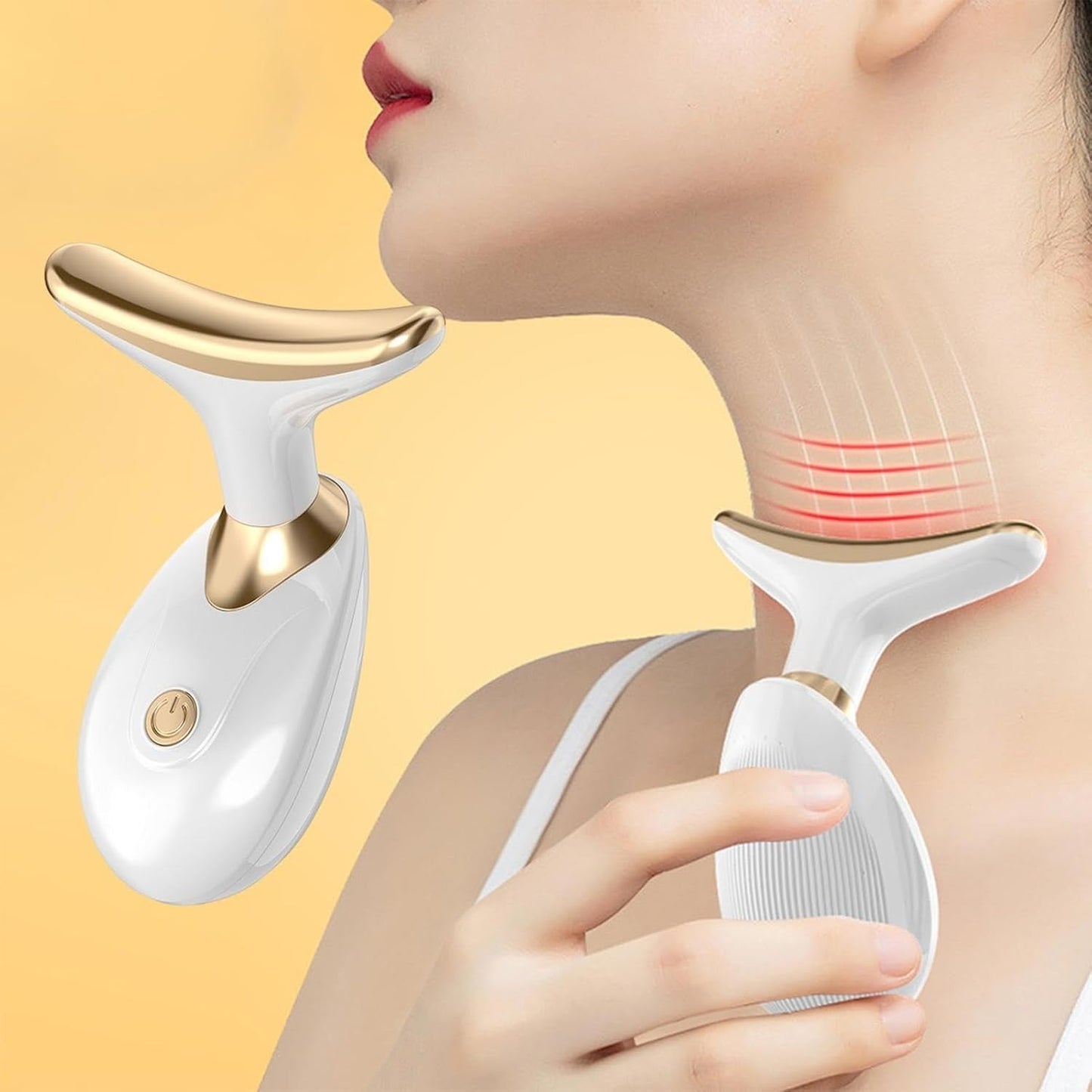 Masseur Visage - FaceLiftPro™ - Perle Dorée