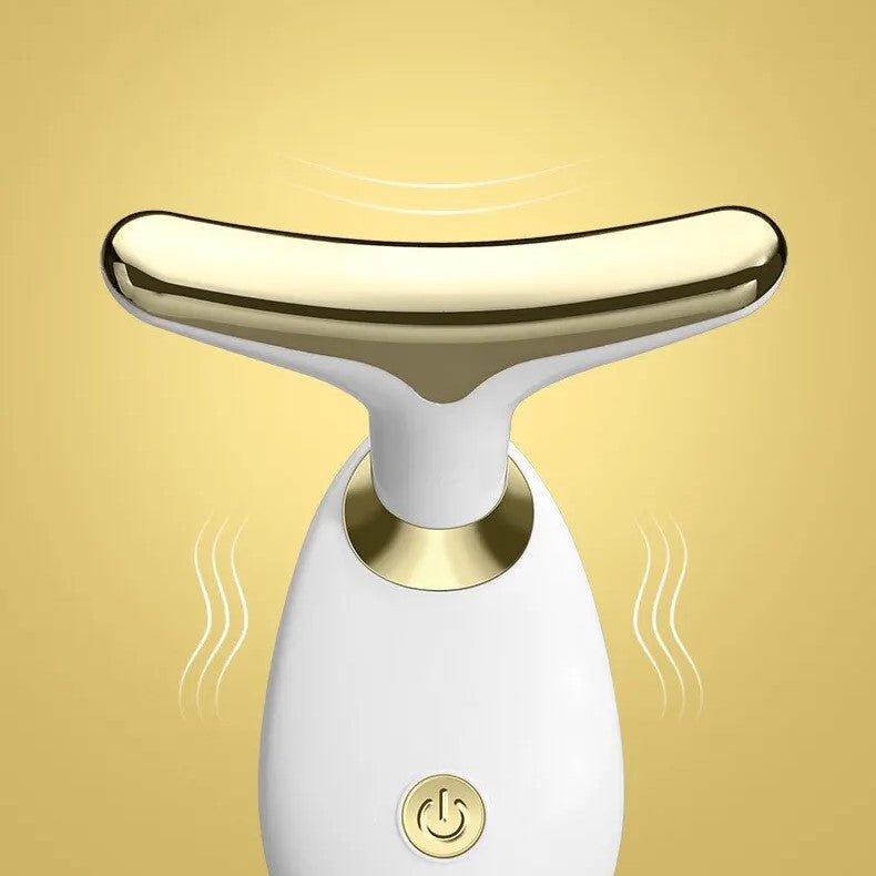 Masseur Visage - FaceLiftPro™ - Perle Dorée